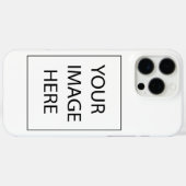afbeelding uploaden Aangepaste foto Aangepast Case-Mate iPhone Case (Achterkant (horizontaal))