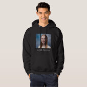afbeelding uploaden Aangepaste foto en naam Gepers Hoodie (Voorkant volledig)