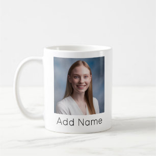 afbeelding uploaden Aangepaste foto en naam Gepers Koffiemok
