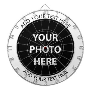 Afbeelding uploaden Foto & Tekst toevoegen – Aanpa Dartbord