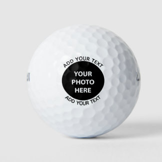 Afbeelding uploaden Foto & Tekst toevoegen – Aanpa Golfballen