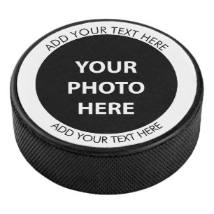 Afbeelding uploaden Foto & Tekst toevoegen – Aanpa Hockey Puck