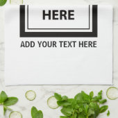 Afbeelding uploaden Foto & Tekst toevoegen – Aanpa Theedoek (Gevouwen)