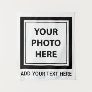 Afbeelding uploaden Foto & Tekst toevoegen – Aanpa Wandkleed
