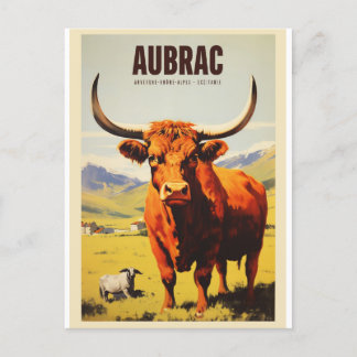 Afbeelding van Aubrac - Auvergne-Rhône-Alpes - Fr Briefkaart