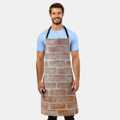 Afbeelding van Background brick wall textureabstra Schort (Gedragen)