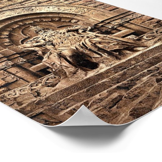 Afbeelding van Barbarossa, Kyffhauser en Monument, Poster (Hoek)