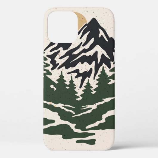  afbeelding van berglandschap Case-Mate iPhone case (Achterkant)