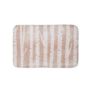 Afbeelding van Birch Trees Badmat