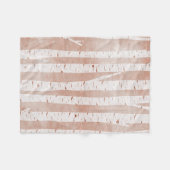Afbeelding van Birch Trees Fleece Deken (Voorkant (Horizontaal))