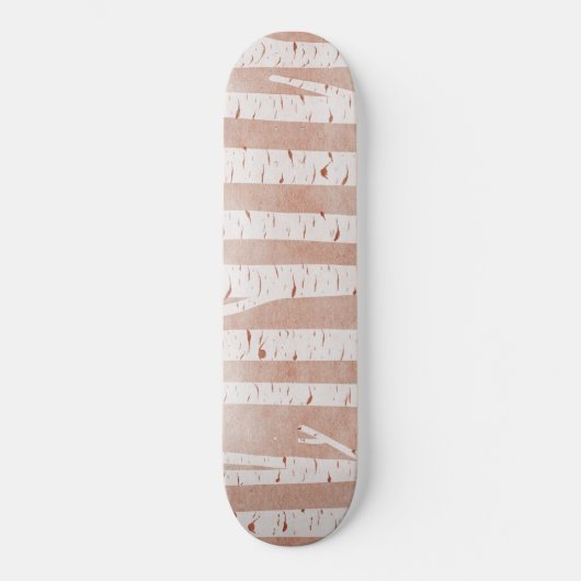 Afbeelding van Birch Trees Skateboard (Voorkant)
