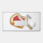 Afbeelding van Brood- en jam-cartoon Bureaumat (Keyboard & Muis)