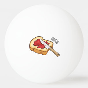 Afbeelding van Brood- en jam-cartoon Pingpongballen