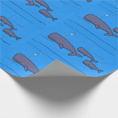 Afbeelding van cartoon die over de ute migreert cadeaupapier (Hoek)