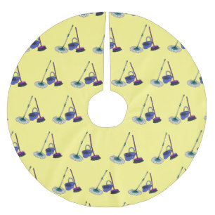 Afbeelding van cartoon in kamer en muis kerstboom rok