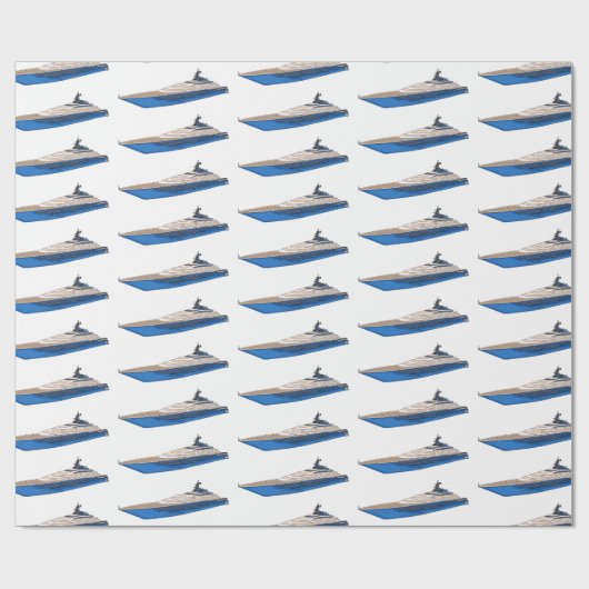 Afbeelding van cartoon op jacht cadeaupapier (Vlak)