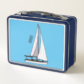 Afbeelding van cartoon per boot (Achterkant)
