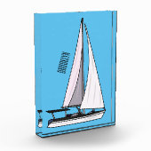 Afbeelding van cartoon per boot fotoblokken (Links)