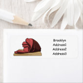 Afbeelding van cartoon-uurwerk etiket (Insitu)