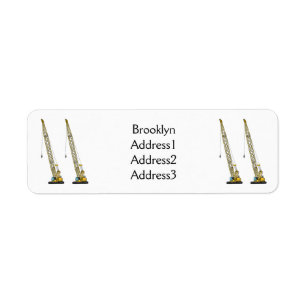 Afbeelding van cartoon van afgravator tekenen etiket