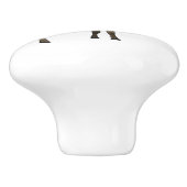 Afbeelding van cartoon van de Deer Keramische Knop (Zijkant)