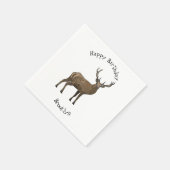 Afbeelding van cartoon van de Deer Servet (Hoek)