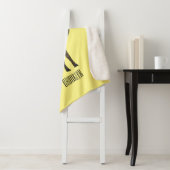 Afbeelding van cartoon van de Deer Sherpa Deken (In situ)