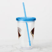 Afbeelding van cartoon van rundvlees acryl drinkbeker (Links)