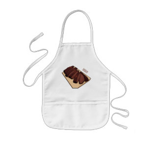 Afbeelding van cartoon van rundvlees kinder schort