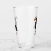 Afbeelding van cartoon van tufvogel glas (Links)