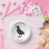 Afbeelding van cartoon van tufvogel papieren kommen (Feest)