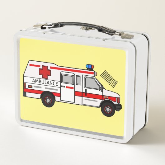 Afbeelding van cartoon voor ambulance (Achterkant)