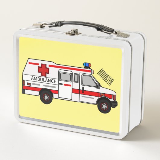 Afbeelding van cartoon voor ambulance (Voorkant)