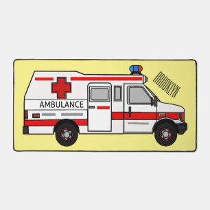 Afbeelding van cartoon voor ambulance bureaumat