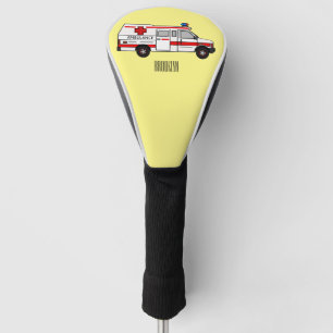 Afbeelding van cartoon voor ambulance golfheadcover