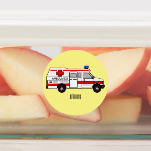 Afbeelding van cartoon voor ambulance labels