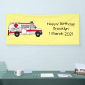 Afbeelding van cartoon voor ambulance spandoek (Beurs)