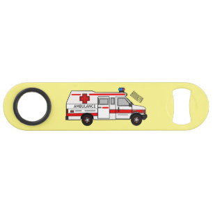 Afbeelding van cartoon voor ambulance speed flessenopener