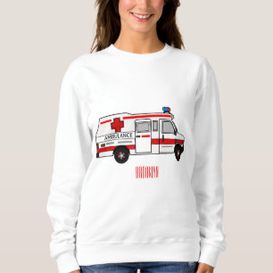 Afbeelding van cartoon voor ambulance trui