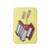 Afbeelding van cartoon voor pasteiters badmat (Voorkant Verticaal)