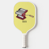 Afbeelding van cartoon voor pasteiters pickleball paddle (Achterkant)