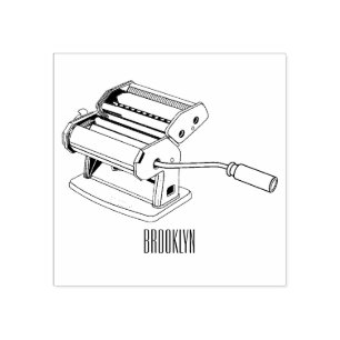 Afbeelding van cartoon voor pasteiters 	rubberstempel