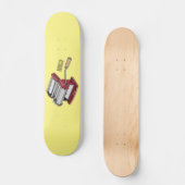 Afbeelding van cartoon voor pasteiters skateboard (Voorkant)