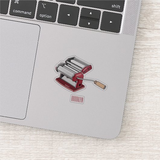 Afbeelding van cartoon voor pasteiters sticker (Detail)