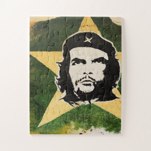 Afbeelding van Che Guevara op de muur Legpuzzel (Verticaal)