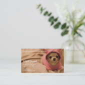 Afbeelding van Cute Chihuahua Visitekaartje (Staand voorkant)