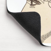 Afbeelding van de Anatomie Brain Map Muismat (Hoek)