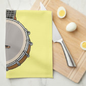 Afbeelding van de Banjo cartoon Theedoek (Quarter Fold)