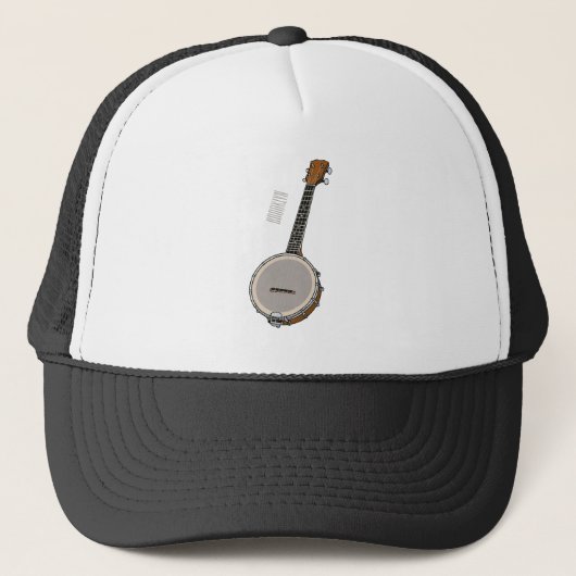 Afbeelding van de Banjo cartoon Trucker Pet (Voorkant)