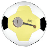 Afbeelding van de Banjo cartoon Voetbal (Gedraaid)